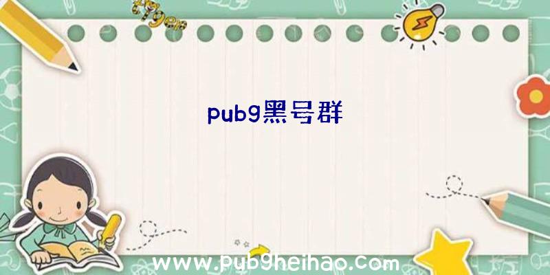 pubg黑号群