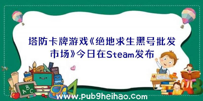 塔防卡牌游戏《绝地求生黑号批发市场》今日在Steam发布