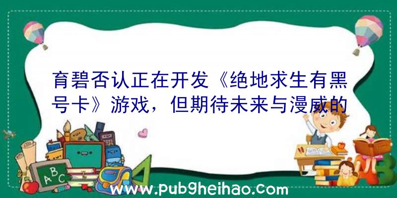 育碧否认正在开发《绝地求生有黑号卡》游戏，但期待未来与漫威的合作