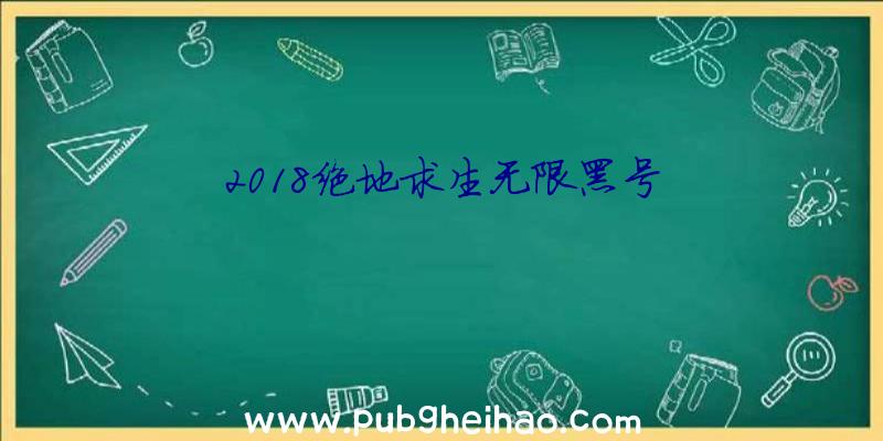 2018绝地求生无限黑号